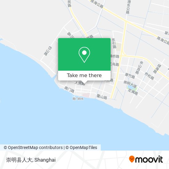 崇明县人大 map