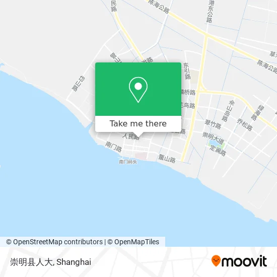 崇明县人大 map