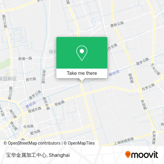 宝华金属加工中心 map