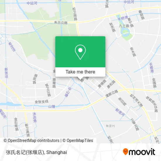 张氏名记(张堰店) map