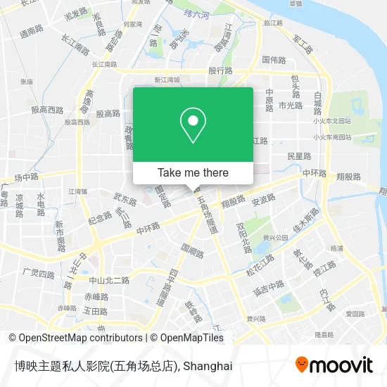 博映主题私人影院(五角场总店) map