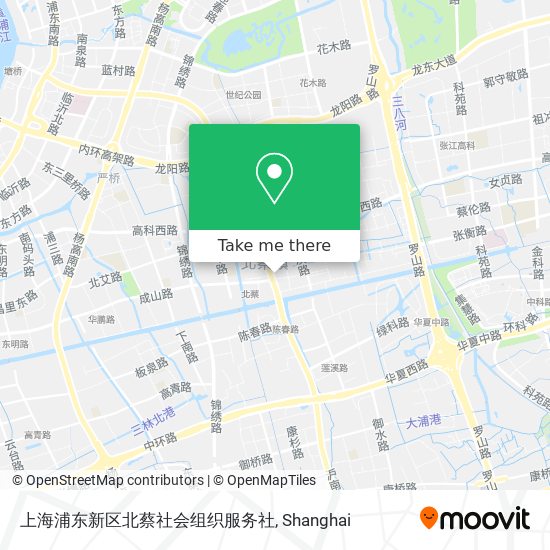 上海浦东新区北蔡社会组织服务社 map