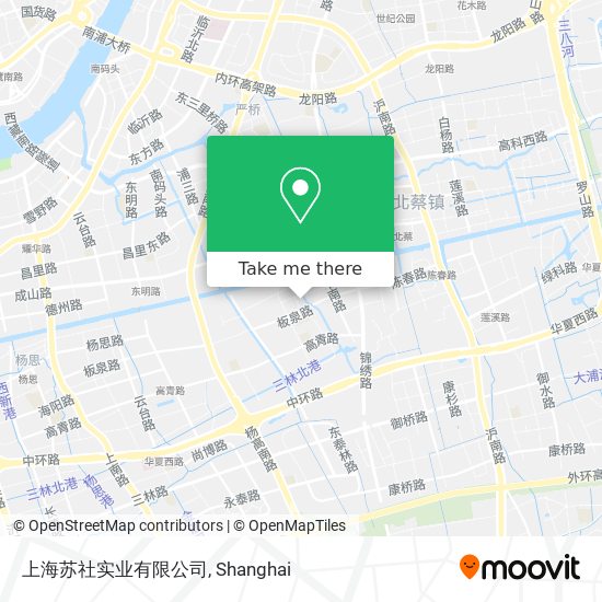 上海苏社实业有限公司 map