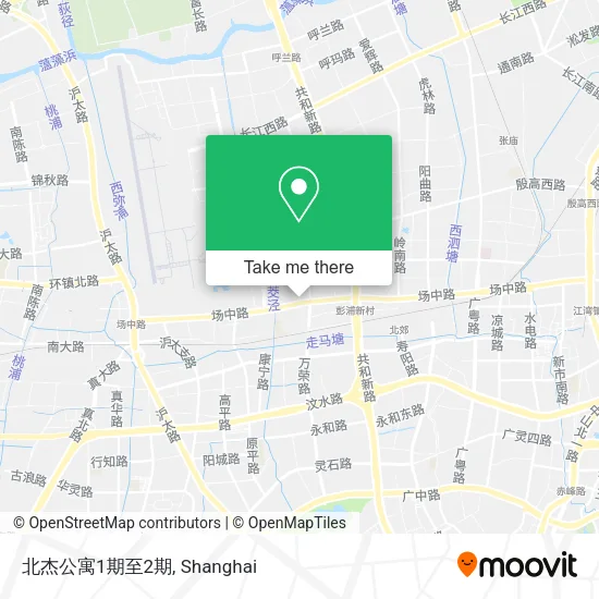 北杰公寓1期至2期 map
