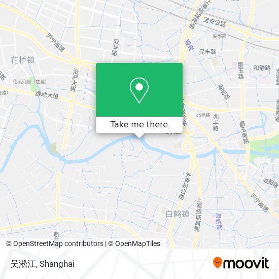 吴淞江 map