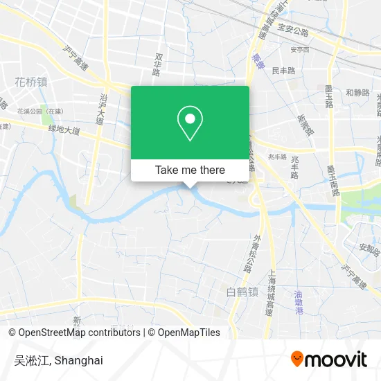 吴淞江 map