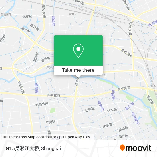 G15吴淞江大桥 map