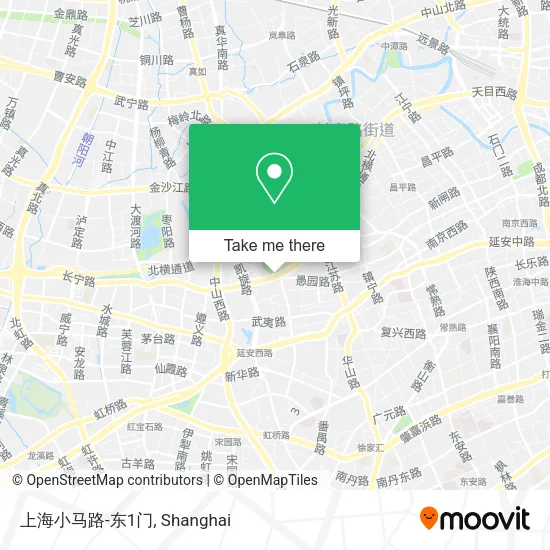 上海小马路-东1门 map