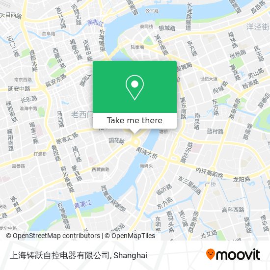上海铸跃自控电器有限公司 map
