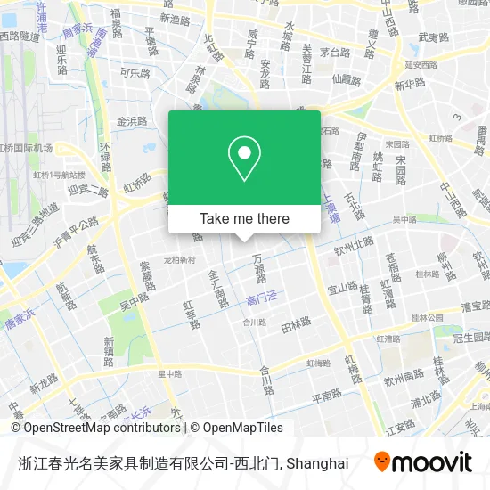 浙江春光名美家具制造有限公司-西北门 map
