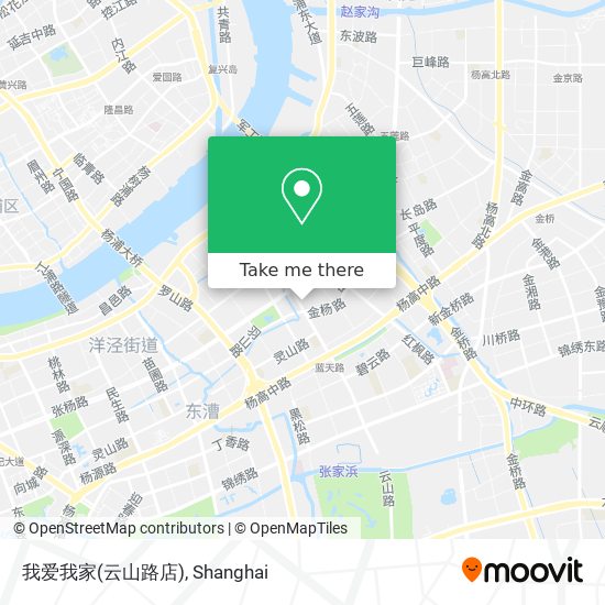 我爱我家(云山路店) map