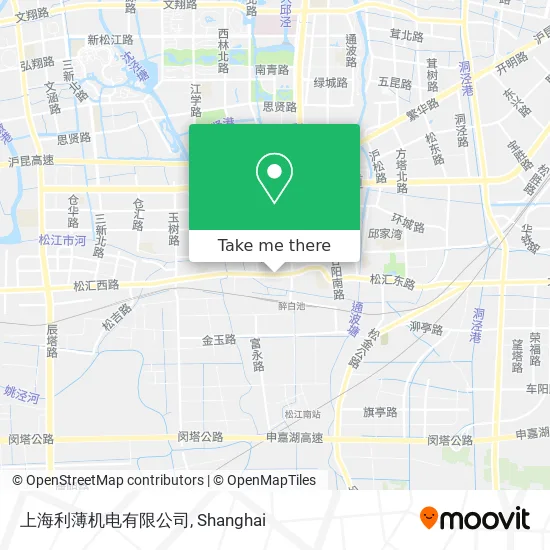 上海利薄机电有限公司 map