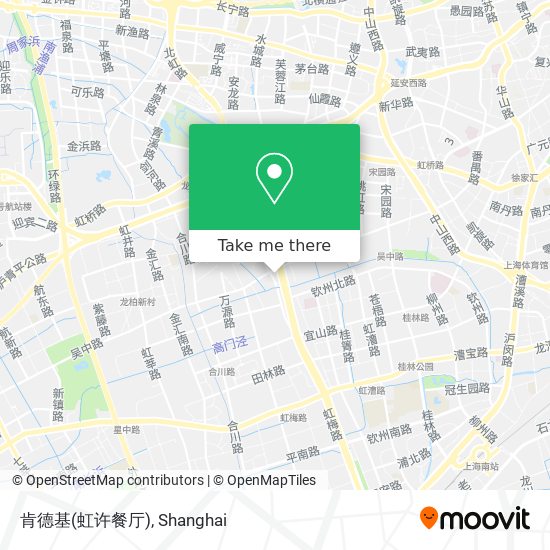肯德基(虹许餐厅) map