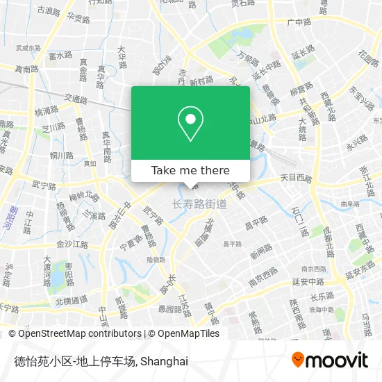 德怡苑小区-地上停车场 map