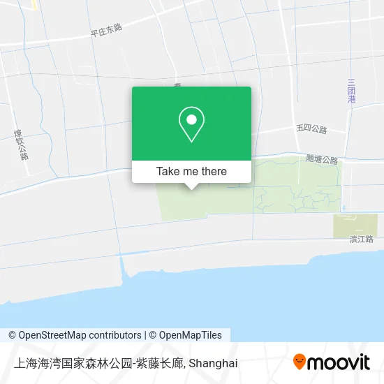 上海海湾国家森林公园-紫藤长廊 map