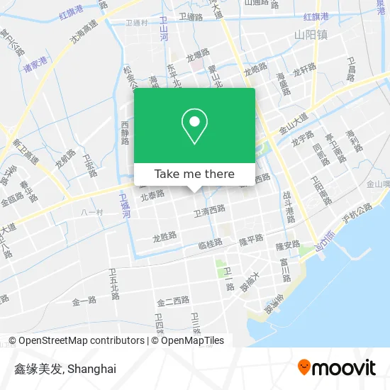 鑫缘美发 map