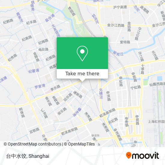 台中水饺 map