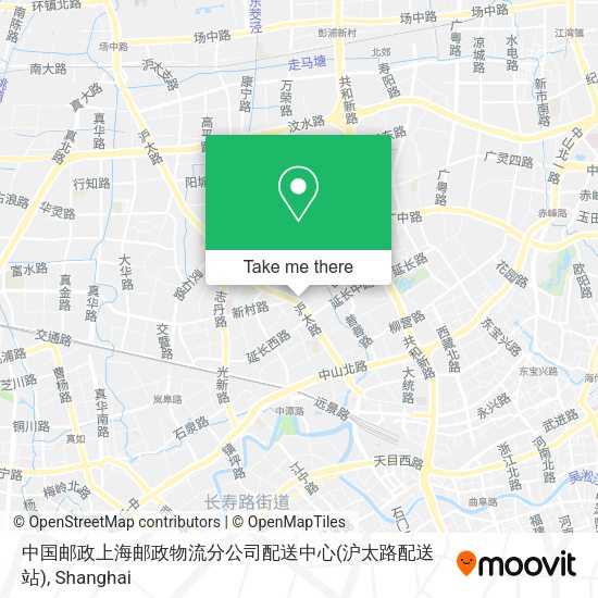 中国邮政上海邮政物流分公司配送中心(沪太路配送站) map