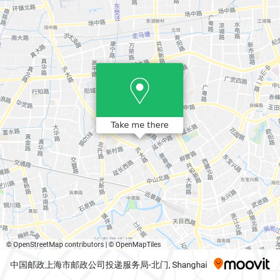 中国邮政上海市邮政公司投递服务局-北门 map