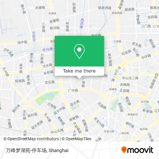 万峰梦湖苑-停车场 map