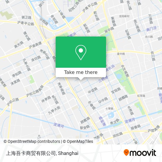 上海吾卡商贸有限公司 map