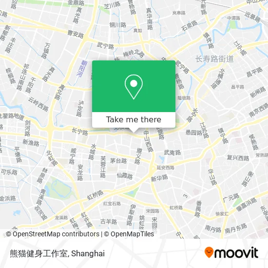 熊猫健身工作室 map
