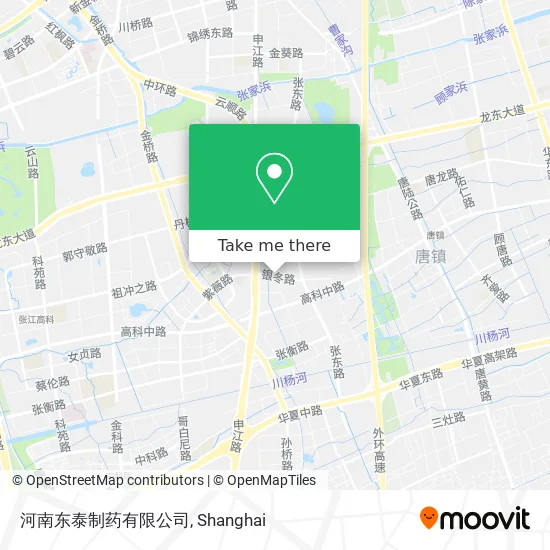 河南东泰制药有限公司 map
