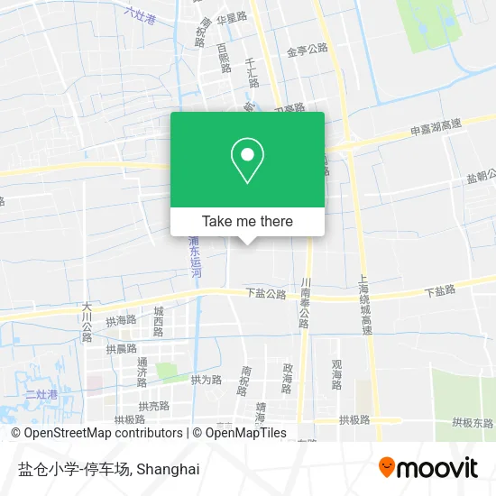 盐仓小学-停车场 map