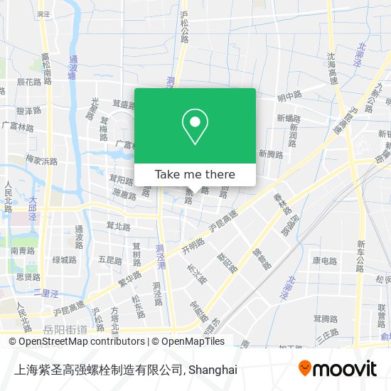 上海紫圣高强螺栓制造有限公司 map