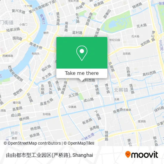 由由都市型工业园区(严桥路) map