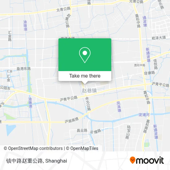 镇中路赵重公路 map