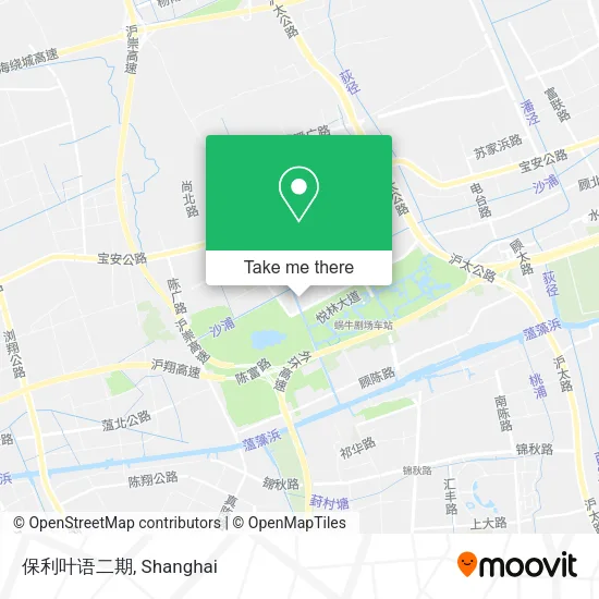 保利叶语二期 map