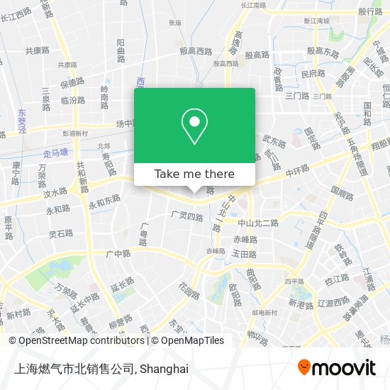 上海燃气市北销售公司 map