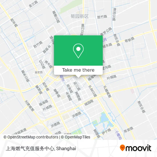 上海燃气充值服务中心 map