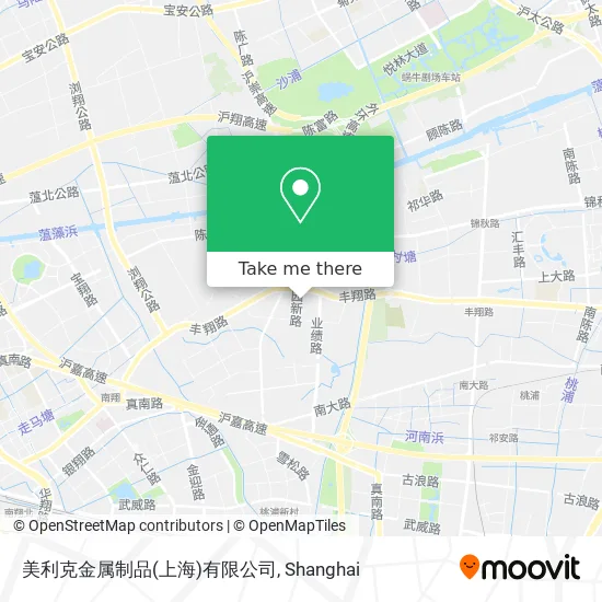 美利克金属制品(上海)有限公司 map