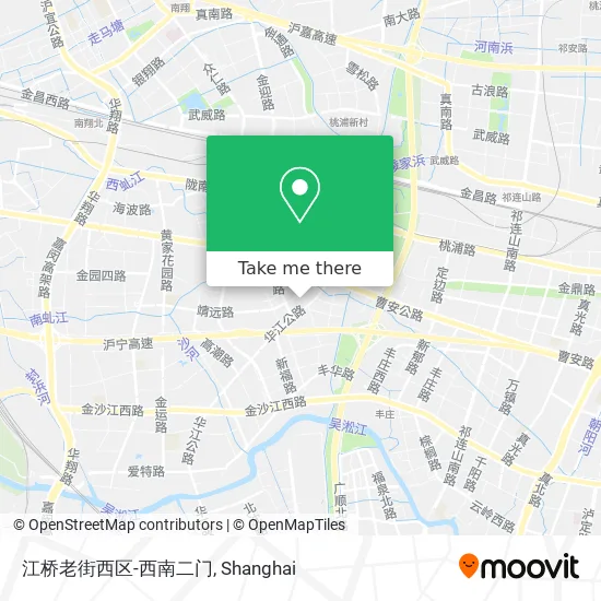 江桥老街西区-西南二门 map