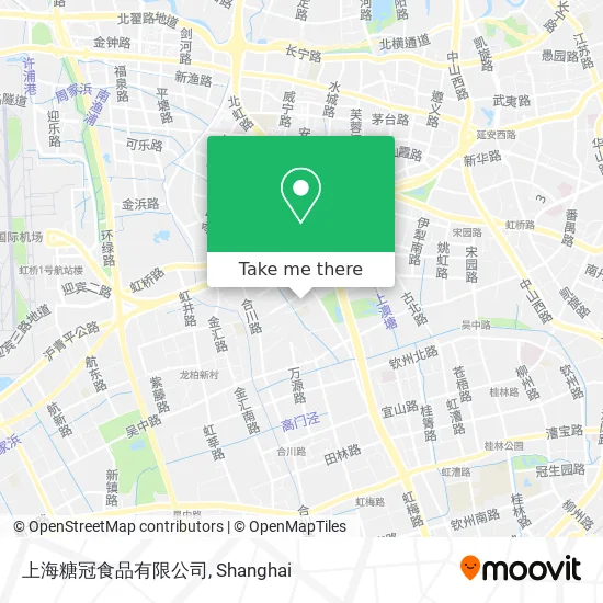 上海糖冠食品有限公司 map