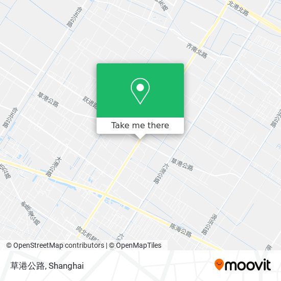 草港公路 map