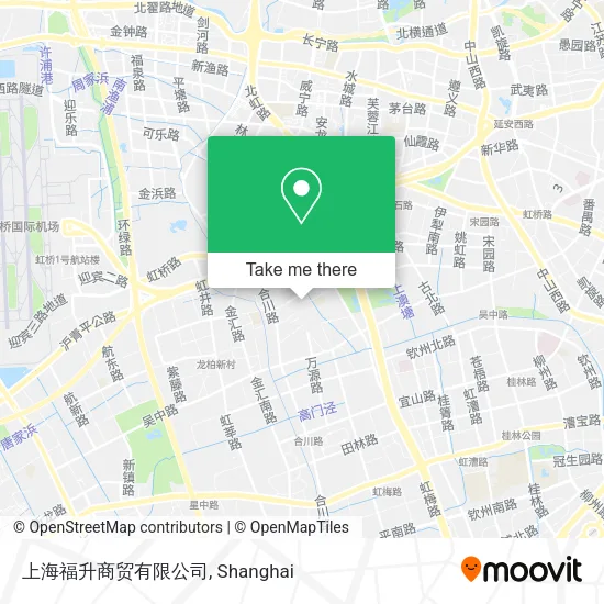 上海福升商贸有限公司 map