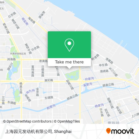 上海园元发动机有限公司 map