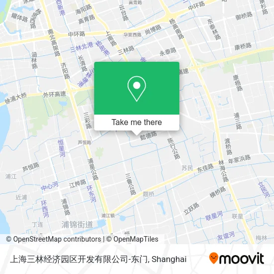 上海三林经济园区开发有限公司-东门 map