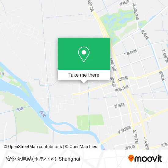 安悦充电站(玉昆小区) map