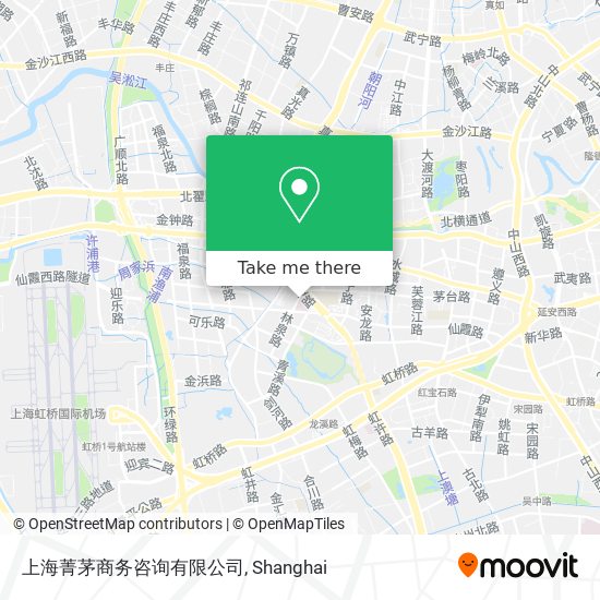 上海菁茅商务咨询有限公司 map