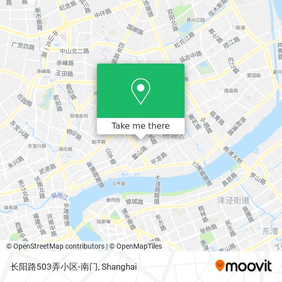 长阳路503弄小区-南门 map