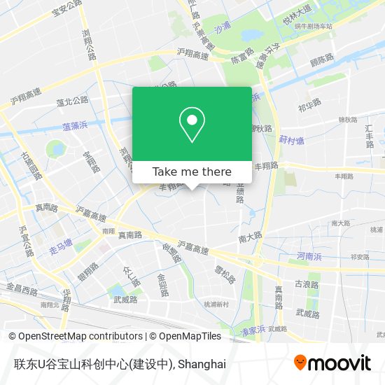 联东U谷宝山科创中心(建设中) map