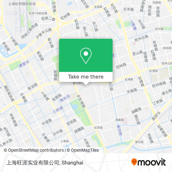 上海旺涯实业有限公司 map