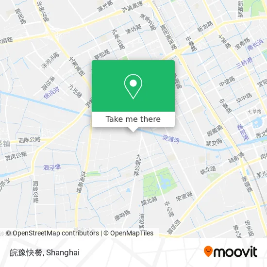 皖豫快餐 map