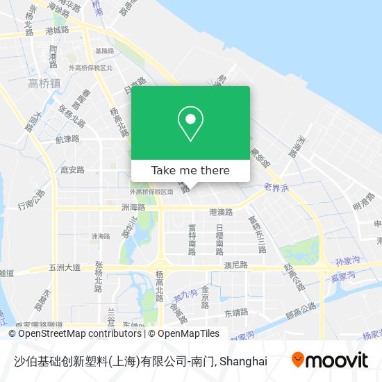 沙伯基础创新塑料(上海)有限公司-南门 map