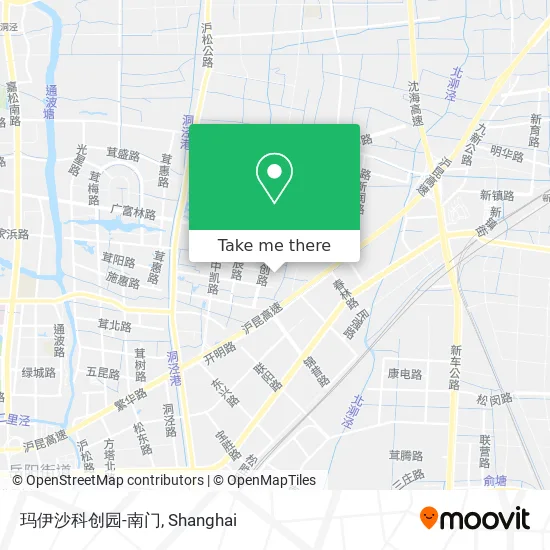 玛伊沙科创园-南门 map