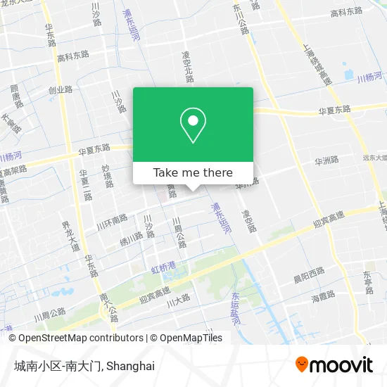 城南小区-南大门 map